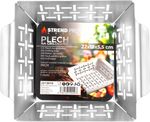 Plech Strend Pro Grill, na grilovanie, nerez, 22x18x5,5 cm