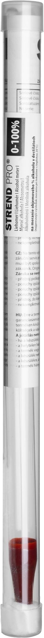 Alkoholmérő Strend Pro, WHT 0-100%, dobozban