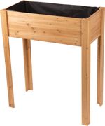 Raised garden bed Strend Pro Garden, 84x40x98 cm, wood, with legs