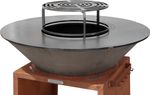 Gril Strend Pro Fiesta, prevedenie rust, oceľ, priemer 100 cm, s ohniskom