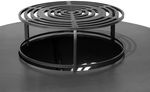 Grill Strend Pro Fiesta, rusztikus kivitel, acél, átmérő 100 cm, tűztérrel