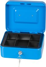 Pénzkazetta CashBox, 200x160x90 mm, pénzhez