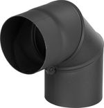 HS.EX 90/180/1,5 mm, könyök, beállítható szög, füstcső, égéstermék-elvezető könyök égéstermék-elveze