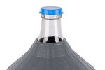 Demijohn Strend Pro Cada Inco, 54 liter, glass, for wine and spirits, plastic cover