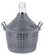 Demijohn Strend Pro Cada Inco, 5 liter, glass, for wine and spirits, plastic cover