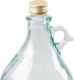 Demijohn Strend Pro Stella, 3 liter, glass, for wine and spirits, with stopper