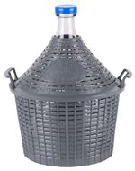 Demijohn Cada Inco 10 lit, glass/plastic, 400x340/245 mm