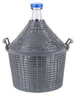 Demizson Strend Pro Cada Inco, 10 liter, üveg, borhoz és pálinkához, műanyag fedél