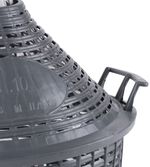 Demijohn Strend Pro Cada Inco, 10 liter, glass, for wine and spirits, plastic cover