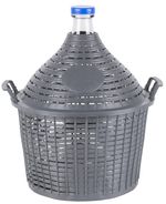 Demizson Strend Pro Cada Inco, 15 liter, üveg, borhoz és pálinkához, műanyag fedél