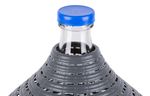 Demijohn Strend Pro Cada Inco, 15 liter, glass, for wine and spirits, plastic cover