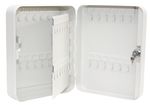 Kulcsszekrény KeyBox 314, kulcsokhoz, 30x24x7.5 cm, zárható, 93 kampó