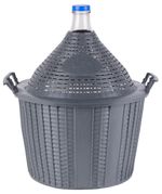 Demijohn Strend Pro Cada Inco, 34 liter, glass, for wine and spirits, plastic cover