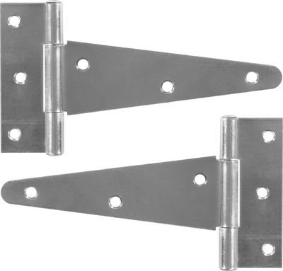 Zsanér ajtó T-LINK 150 mm, kapu, Zn, csomag 2 db