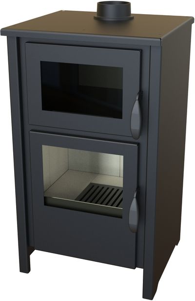 Stove Thalia Luna C, 9.7 kW, 93 cm