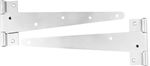 Door hinge T-LINK, 300 mm, gate, Zn, pack of 2 pcs
