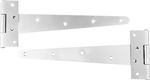 Door hinge T-LINK, 300 mm, gate, Zn, pack of 2 pcs