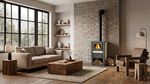 Stove Nova Ceramic, 7.5 kW, 120 mm, beige