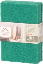 Sponge MagicHome, abrasive, 10x15 cm, pack. 4 pcs