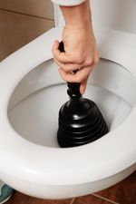 Plunger MagicHome, for toilet LE24520, small, 30x12 cm