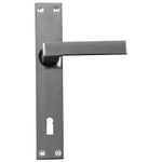 Escutcheon KOMAS 26084 K-90, door, aluminum, for key