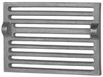 Rostély öntöttvas, 250x170x15 mm, fülekkel, tűzhelyhez és kályhához