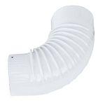 Enamel Elbow, 120 mm, white