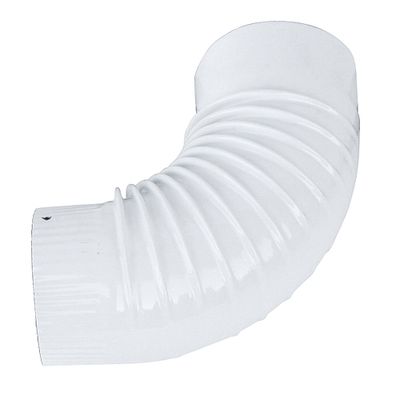 Könyök Smalt, 120 mm, fehér