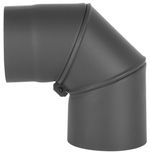 HS.EX 90/150/1,5 mm, könyök, beállítható szög, füstcső, égéstermék-elvezető könyök égéstermék-elveze