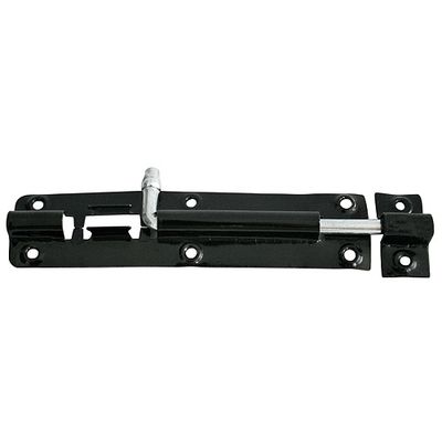 Door bolt T-LINK, 100 mm, black