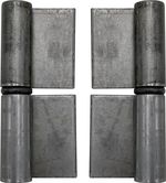 Hinge T00341, 80 mm, steel, pack of 2 pcs