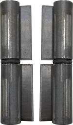 Ajtópánt T00341, 120 mm, acél, csomag 2 db