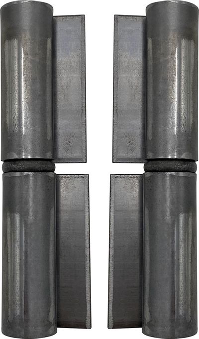 Zsanér ajtó T00341, 120 mm, acél, csomag 2 db