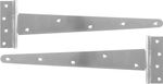 Door hinge T-LINK, 350 mm, gate, Zn, pack of 2 pcs