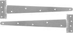 Door hinge T-LINK, 400 mm, gate, Zn, pack of 2 pcs