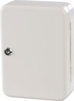 Kulcsszekrény KeyBox 214, kulcsokhoz, 25x18x7.4 cm, zárható, 48 kampó