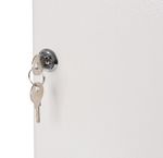 Key Box KeyBox 214, 25x18x7.4 cm, lockable, 48 hooks