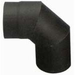 Flue Pipe Elbow HS 090/150/1.5 mm, for connecting flue pipes