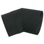 Könyök HS 045/160/1,5 mm, füstcső, kéménykönyök füstcsövek összekötéséhez