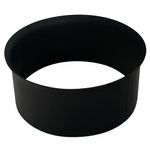 Flue Collar HS 130/1.5 mm, simple, for chimney pipe