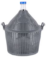 Demijohn Strend Pro Cada Inco, 20 liter, glass, for wine and spirits, plastic cover