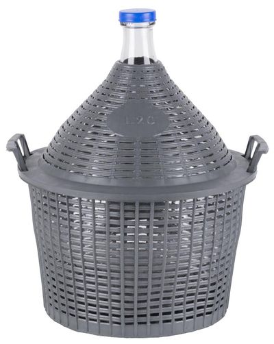 Demizson Strend Pro Cada Inco, 20 liter, üveg, borhoz és pálinkához, műanyag fedél