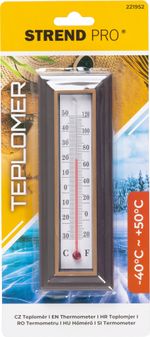 Teplomer Strend Pro TMS-114 Retro, vonkajší, na okno, 162x56x20 mm, plast