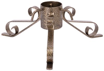 Tree stand Blackbird, gold metal