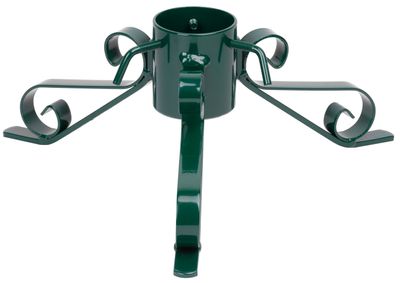 Tree stand Blackbird, green metal