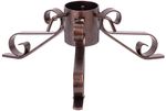 Stand MagicHome Christmas Blackbird, for Christmas tree, copper, metal