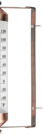 Hőmérő Strend Pro TM-183 Arabic, kültéri, ablakra, 265x80x40, fém