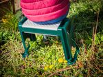 Chair Strend Pro TC1611, garden, with storage space, kneeler, 57x27x37 cm