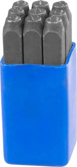 Stamping Set HR59205, numbers, digit height 5 mm, 9 pcs