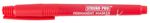 Permanent marker Strend Pro Permanent, thin, 12pcs, red